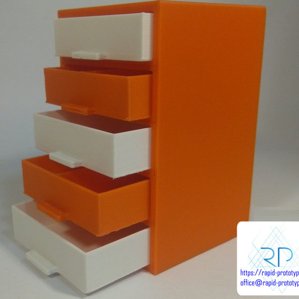 druk-3d-architekturze-polka-nowoczesny-design (2) druk 3d makieta szafki z półkami wysuwanymi