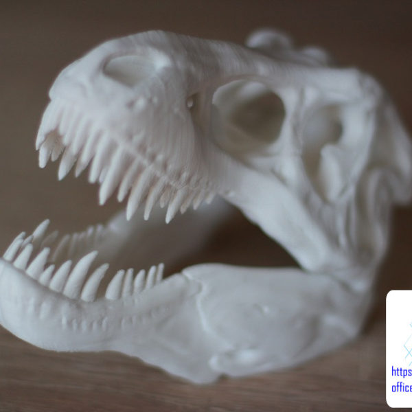 druk 3d czaszki tyranozaura