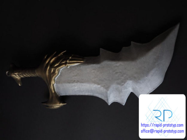 druk 3d miecz cosplay strój przebranie god of war