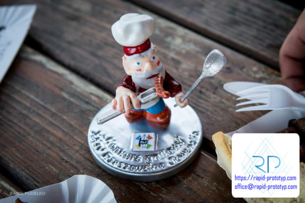 wydrukowany w 3d puchar na juwenalia rzeszów