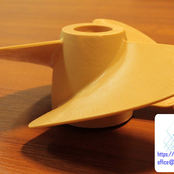 druk 3d z żywicy prototyp śmigła