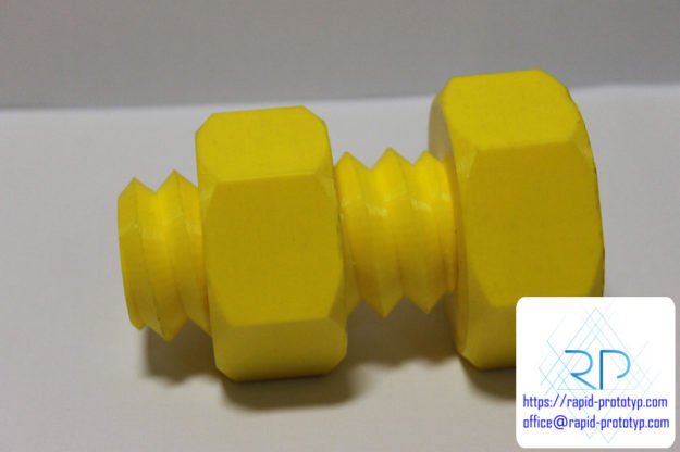 druk 3d śruby nakrętki z gwintem