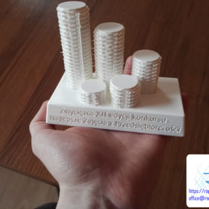 puchar nagroda nzp druk 3d przed obrobka